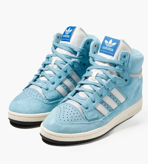 Adidas Centennial 85 Hi Preblu Crywht Chalk White