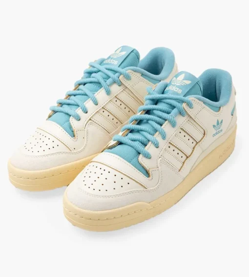 Adidas Forum 84 Low Cl Off White Chalk White Preblu