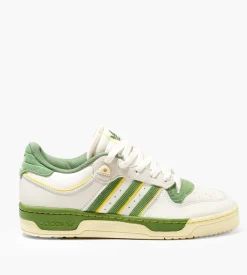 Adidas Rivalry Low 86 Chalk White Chalk Black Green