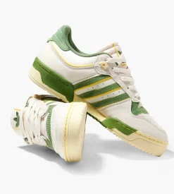 Adidas Rivalry Low 86 Chalk White Chalk Black Green