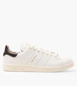 Adidas Stan Smith Lux Off White Chalk White Dark Brown