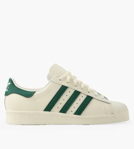 Adidas Superstar 82 Cloud White Dark Green Off White