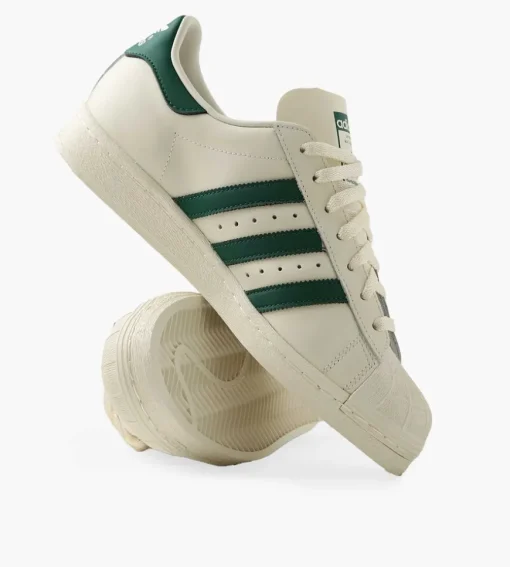 Adidas Superstar 82 Cloud White Dark Green Off White