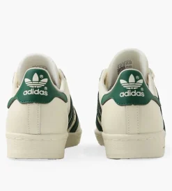 Adidas Superstar 82 Cloud White Dark Green Off White