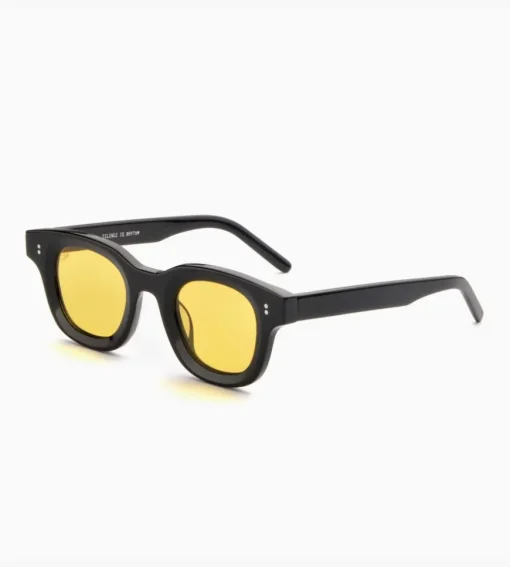 Akila Apollo Black Frame - Yellow Lenses