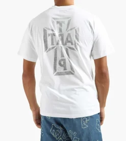 Aries Art Trip Reverse Tee White