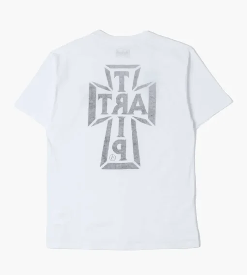 Aries Art Trip Reverse Tee White