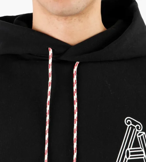 Aries Column Hoodie Black