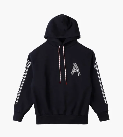 Aries Column Hoodie Black