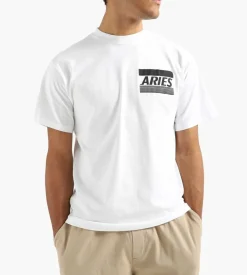 Aries Credit Card Tee White