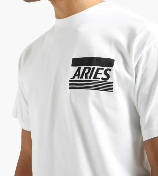 Aries Credit Card Tee White