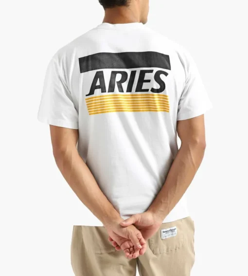 Aries Credit Card Tee White