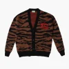 Aries Kurt Knit Cardigan Brown