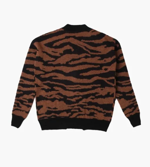 Aries Kurt Knit Cardigan Brown