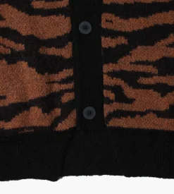 Aries Kurt Knit Cardigan Brown