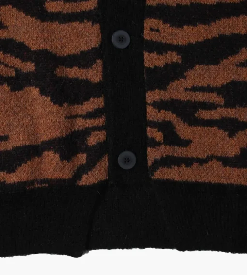 Aries Kurt Knit Cardigan Brown