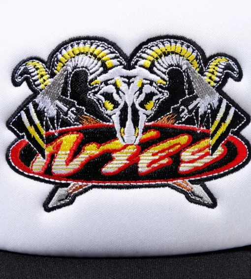 Aries Moto Ram Trucker Cap Black