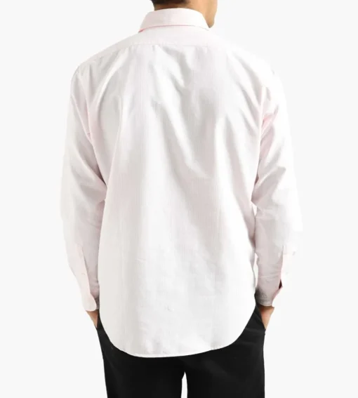 Aries Oxford Stripe Shirt Pink