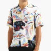 Aries Panthera Hawaiian Shirt Multi