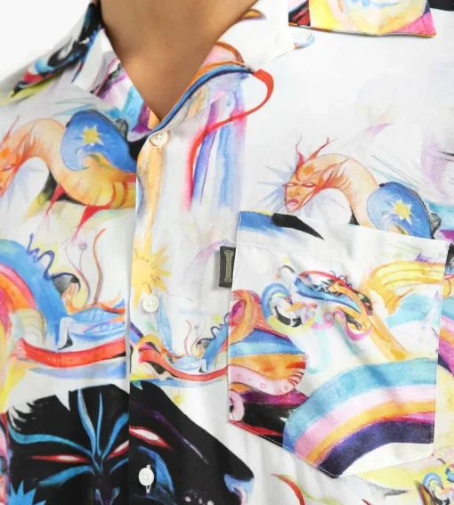 Aries Panthera Hawaiian Shirt Multi