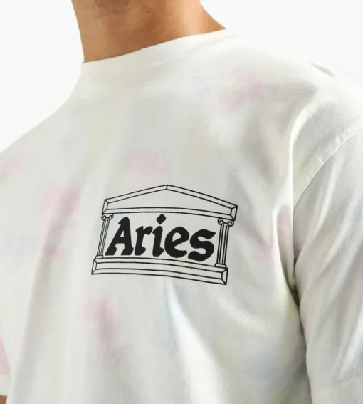 Aries Summer Tie-Dye Temple Tee Multi