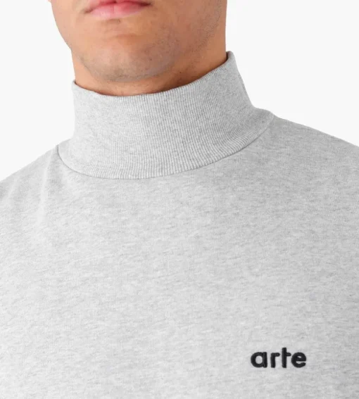 Arte Antwerp Carter Crewneck Sweater Grey