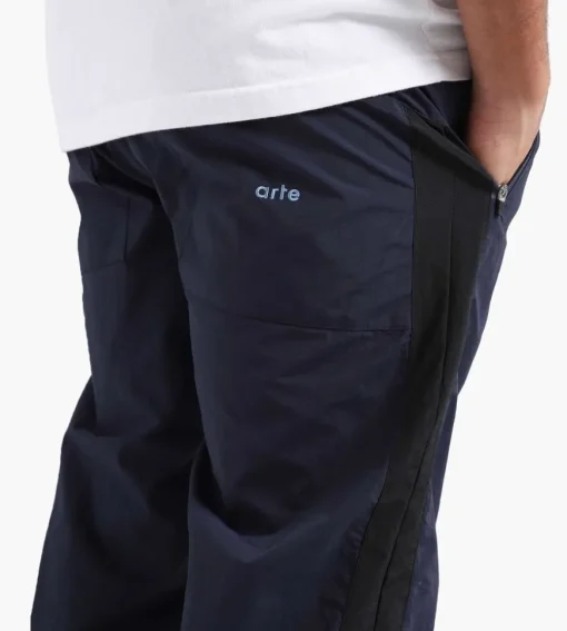 Arte Antwerp Jeremy Contrast Pants Black Navy
