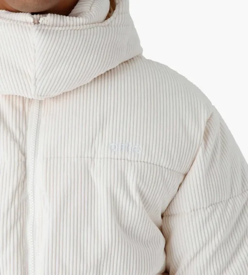 Arte Antwerp Joey Corduroy Puffer Jacket Cream