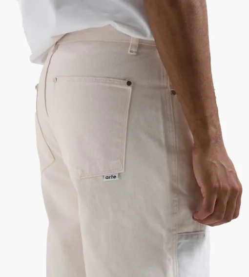 Arte Antwerp Jones Colorblock Pant Cream Nimbus Cloud