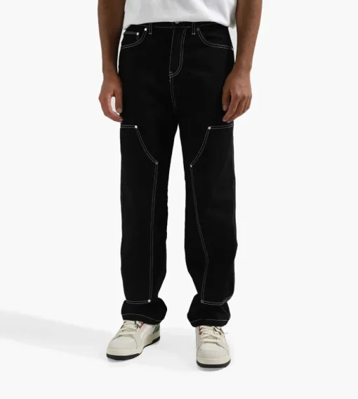 Arte Antwerp Poelizig Workwear Pant Black Denim