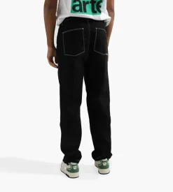 Arte Antwerp Poelizig Workwear Pant Black Denim