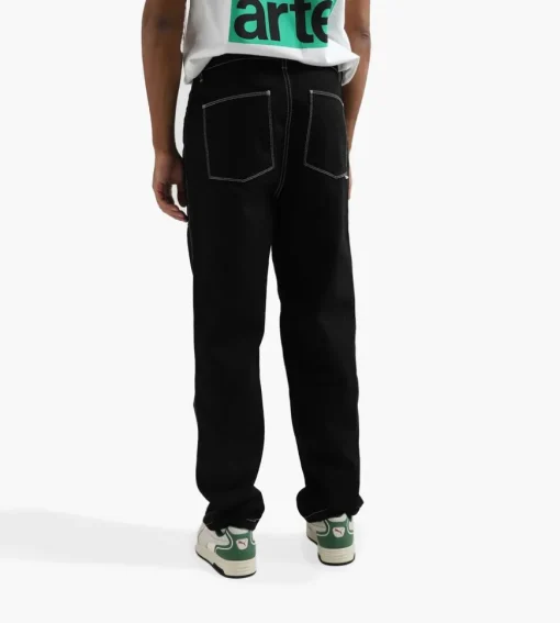 Arte Antwerp Poelizig Workwear Pant Black Denim