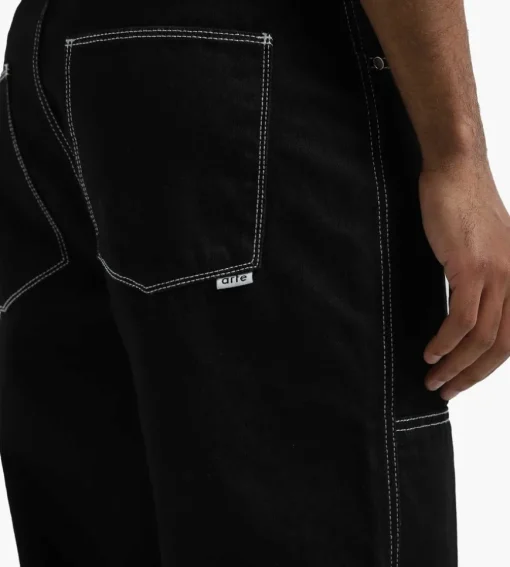 Arte Antwerp Poelizig Workwear Pant Black Denim