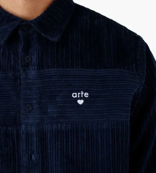 Arte Antwerp Silvester Shirt Shirt Navy