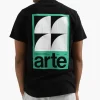 Arte Antwerp Taut Back G Print T-Shirt Black