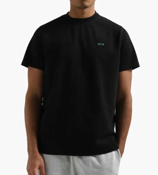 Arte Antwerp Taut Back G Print T-Shirt Black