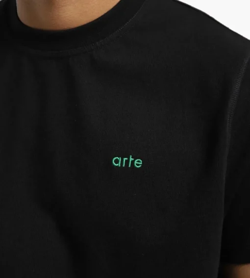 Arte Antwerp Taut Back G Print T-Shirt Black