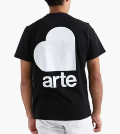 Arte Antwerp Taut Back Heart T-Shirt Black