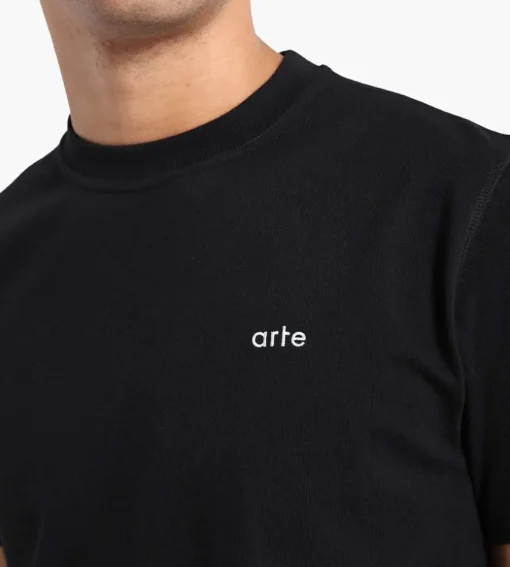 Arte Antwerp Taut Back Heart T-Shirt Black