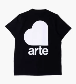 Arte Antwerp Taut Back Heart T-Shirt Black