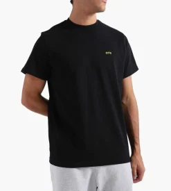 Arte Antwerp Taut Back Y Print T-Shirt Black