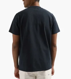 Arte Antwerp Taut Embroidery Logo T-Shirt Navy