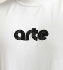 Arte Antwerp Taut Embroidery Logo T-Shirt White