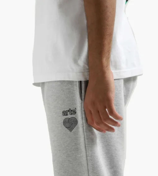 Arte Antwerp Tristian Heart Logo Pants Grey