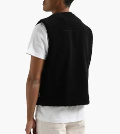 Arte Antwerp Vince Sherpa Vest Black