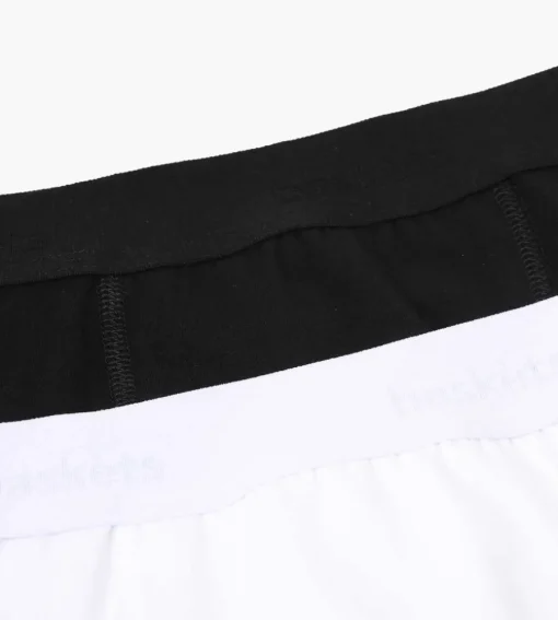 Baskets Boxershorts 2-Pack Black White