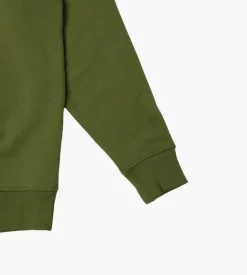 Baskets Essential Crewneck Green Moss