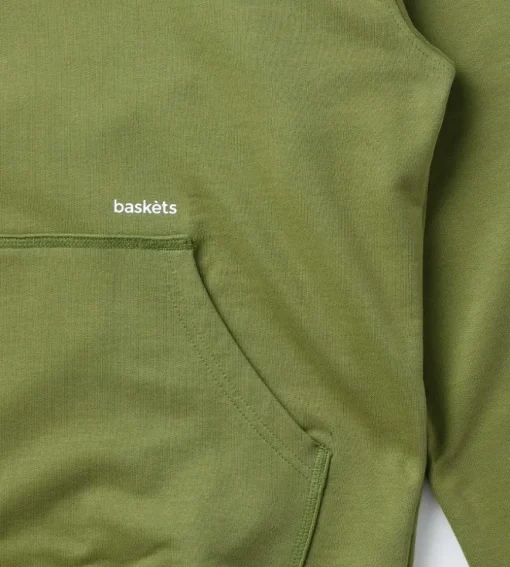 Baskets Essential Hoodie Green Moss