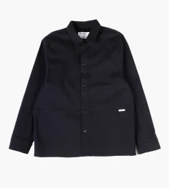 Baskets Heavy Cotton Overshirt Black