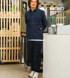 Baskets Heavy Cotton Trousers Navy